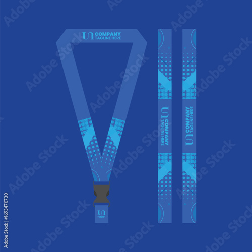 office and company ID card lanyards
