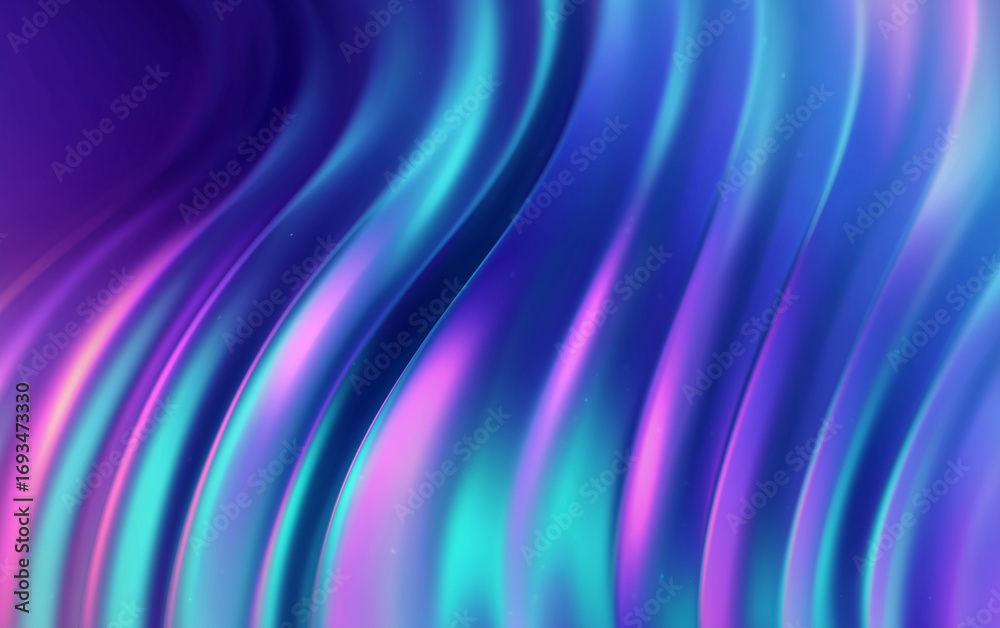 Obraz premium Holographic Multicolor Technology Wallpaper