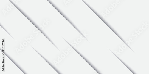 Abstract modern line background. White and grey geometric texture. vector art illustration 