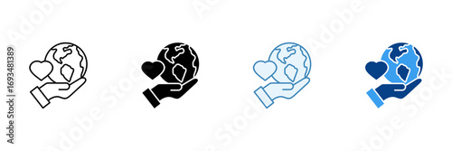 Diversity & Inclusion  Icon Set Multiple Style Collection