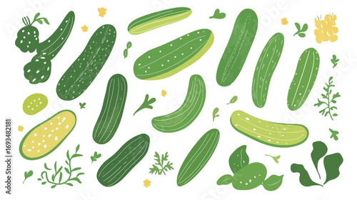 Cucumber – Vector Graphic Design