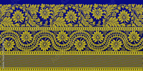 beautiful graphic saree design and this sari design is in Indian style which is for textile fashion industry and it can be used as wallpaper backdrop and website bg this style is originated in india 