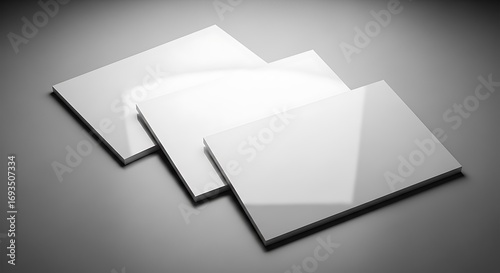 Free Download Blank White Squares Mockup. - GFXLoad