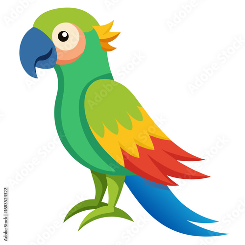 blue and yellow macaw