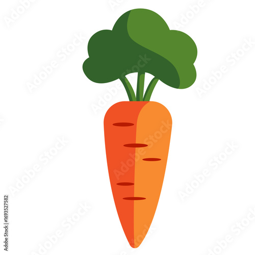 Red tomato with green stem and leaves. Suitable for recipe illustrations, diet graphics, or culinary visuals.