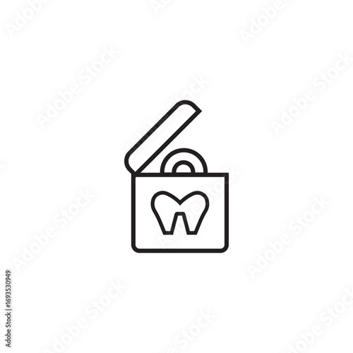 dental floss icon