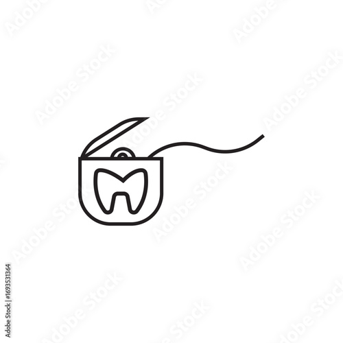 dental floss icon