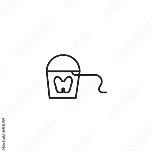 dental floss icon