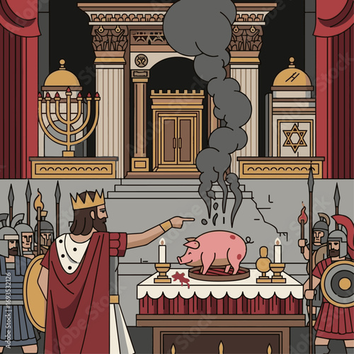 Desecration of the Sanctuary, bible story