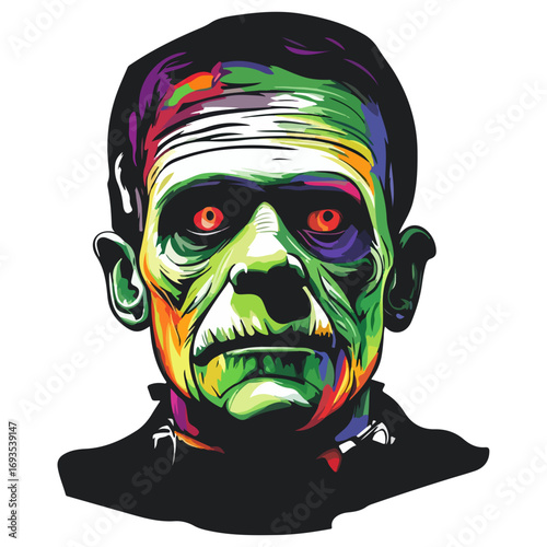 frankenstein, costume, halloween, festival, vector, transparent background, horror, evil, scary, pollution, danger, suit, icon