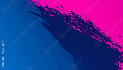 Vibrant Abstract Brush Stroke Background.