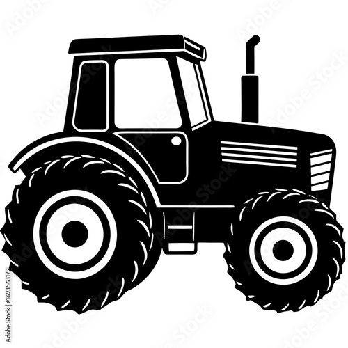  tractor silhouette victor