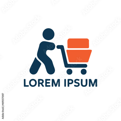 Shop Logo, Shopping Logo Design vector
