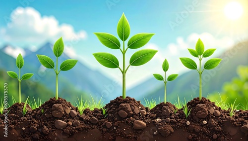 Growing plants in nature (1)