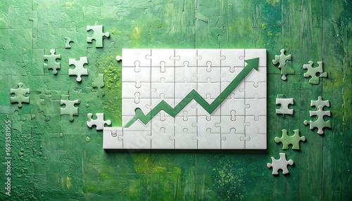 Growth chart puzzle pieces