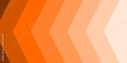 Orange chevron abstract gradient background design