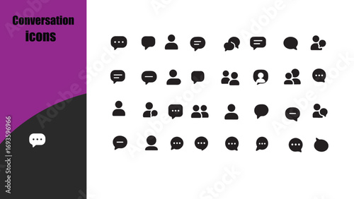 Conversation icons