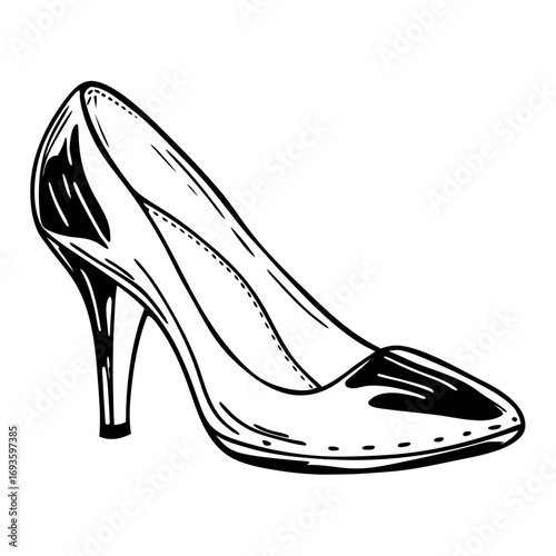 high heel shoes