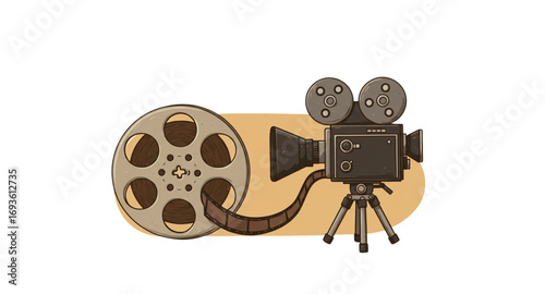 old movie camera