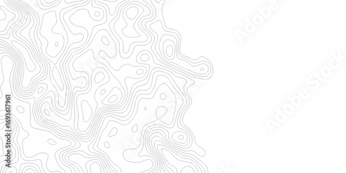 	
Abstract minimal geography location vector topo map. creative discovery White wave grid stripe line map topography. vector geographic contour mounted map background.