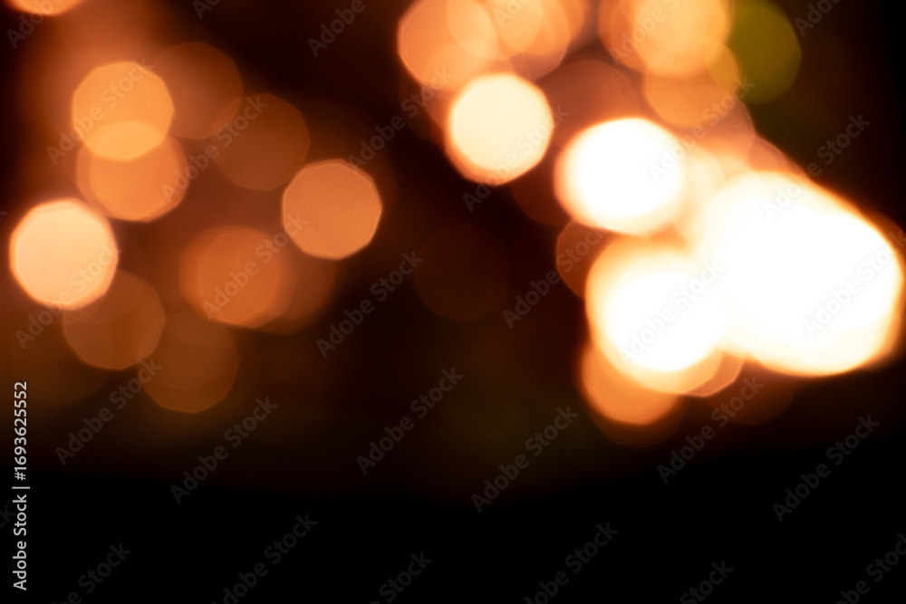 Fototapeta premium light leaks overlay effect with bokeh,Abstract bokeh light on black background ,retro film distressed flare light leak on black,christmas lights background
