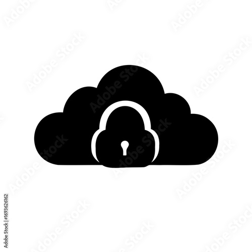 Cloud storage security with lock, ensuring privacy and safe data access