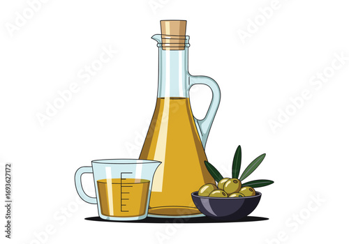 Pure olive oil a delicious ingredient for all your culinary creations and health benefits