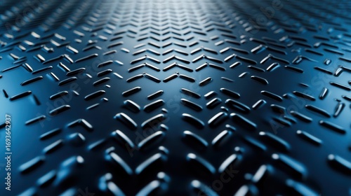 Wallpaper Mural Metal Surface Shows Pattern and Texture with Industrial Design concept. Torontodigital.ca