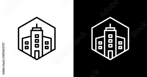Company Logo Icon Set Design 