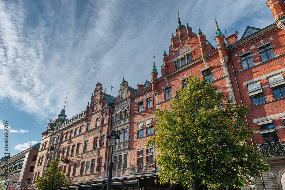 Obraz premium Sundsvall is a town in southern Norrland, central Sweden, located in the historic province of Medelpad and in the county of Västernorrland.
