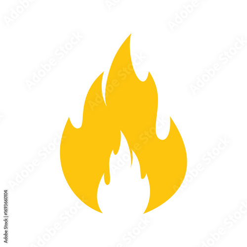 fire logo design burning and blazing