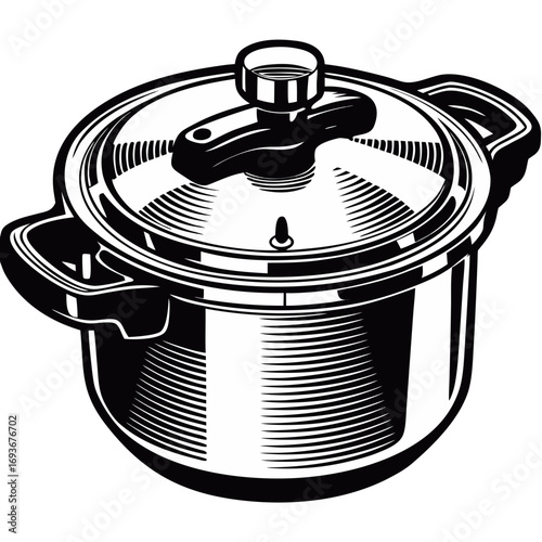 stainless steel pan with lid