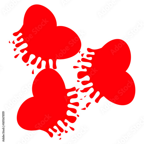 Bleeding Hearts Pattern 