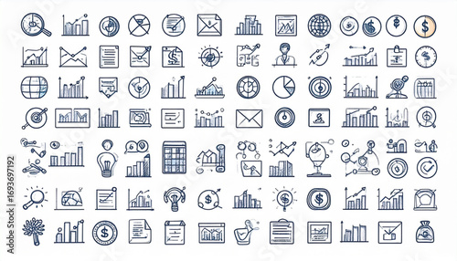 Business Strategy Infographic Elements