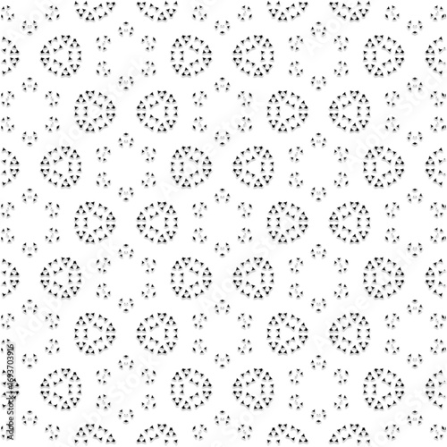 Abstract Mandala Pattern in Perspective Geometric Kaleidoscope Abstract Design Symmetrical Abstract Pattern Background
