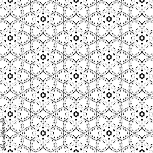 Abstract Mandala Pattern in Perspective Geometric Kaleidoscope Abstract Design Symmetrical Abstract Pattern Background