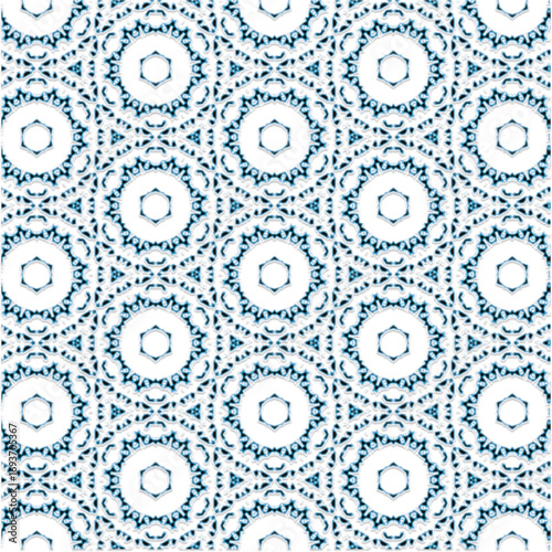 Abstract Mandala Pattern in Perspective Geometric Kaleidoscope Abstract Design Symmetrical Abstract Pattern Background