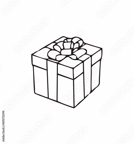 gift box isolated on white