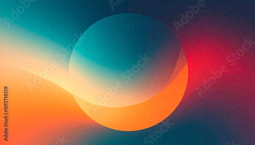 Abstract colorful sphere