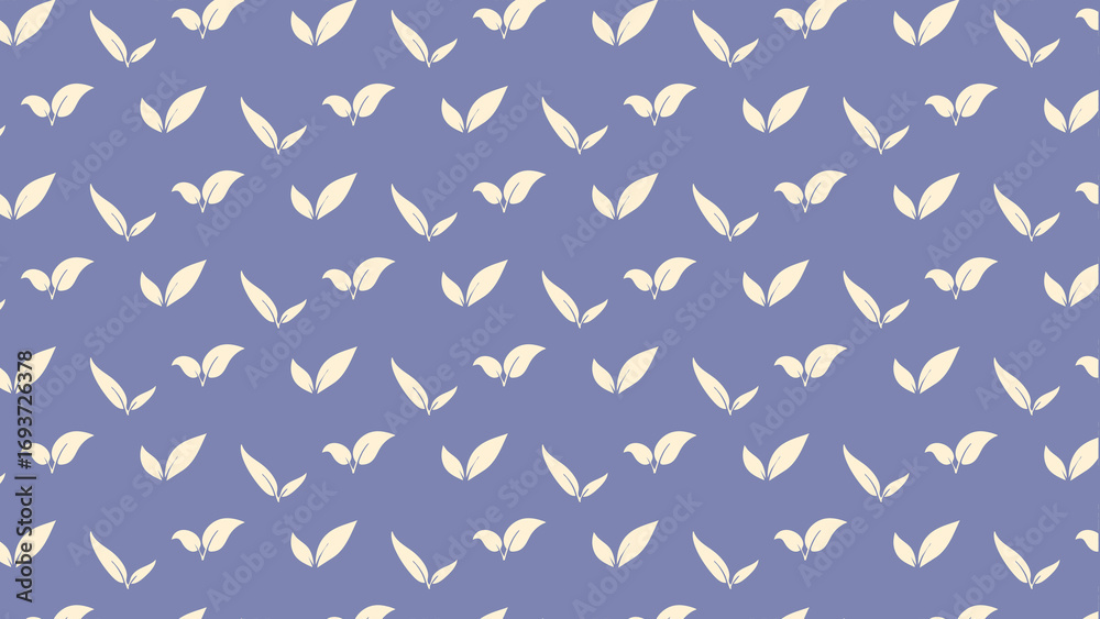 Fototapeta premium Leaf vector pattern multicoloured