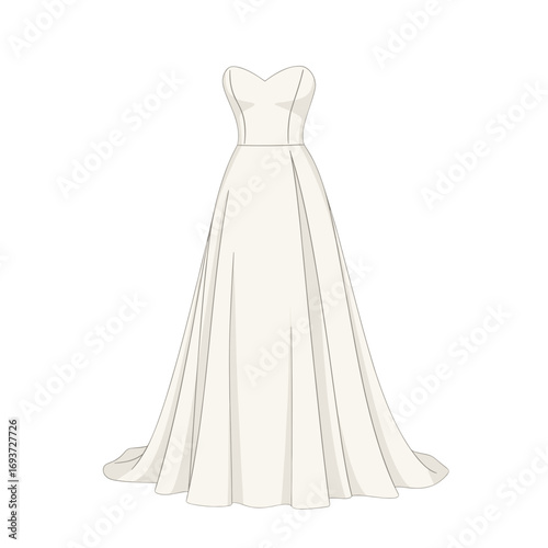 Refined Wedding Dress