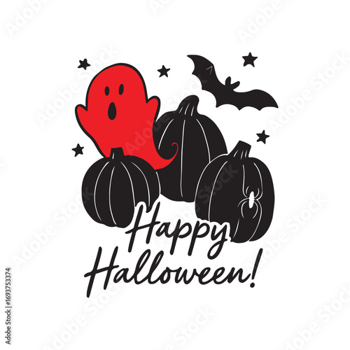 leaflet, superstition, message, nature, ghost, house, blank, evil, silhouette, covered, placard, monster, creepy, illustration, banner, horror, advertisement, holiday, concept, seasonal, party, moon, 