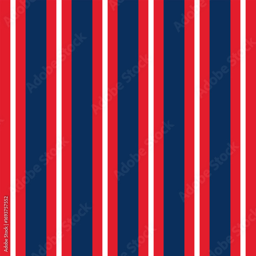red, blue, and white vertical stripes pattern background
clean patriotic stripes design for backdrop or wallpaper