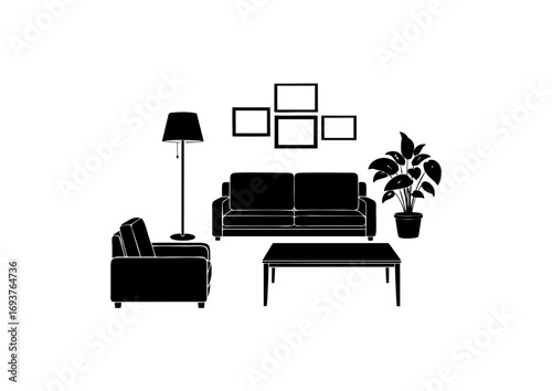  Home and Interior Design Vector Icons