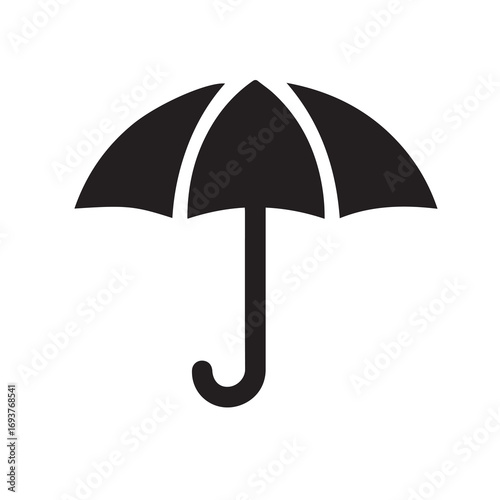 Umbrella icon vector, Adobe Illustrator Artwork