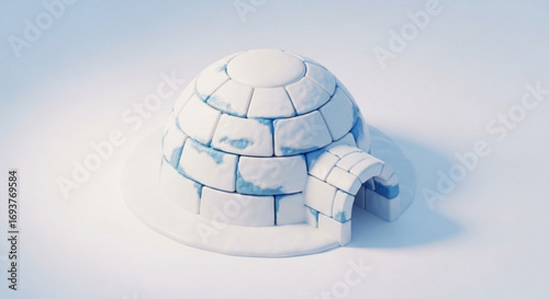 Arctic igloo snow house winter dwelling eskimo home frozen shelter cold weather travel destination adventure 100