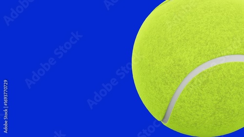 Tennis Ball Scene Transition | Stinger Transition — Isolated 4k 60FPS Sports Overlay
