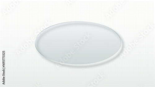 Transparency icon glass geometric design element vector object illustration