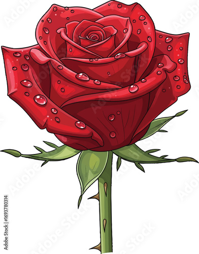 Rose flower
