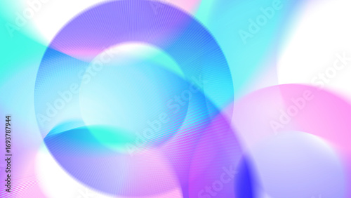 Abstract creative glowing neon light colorful gradient background illustration.